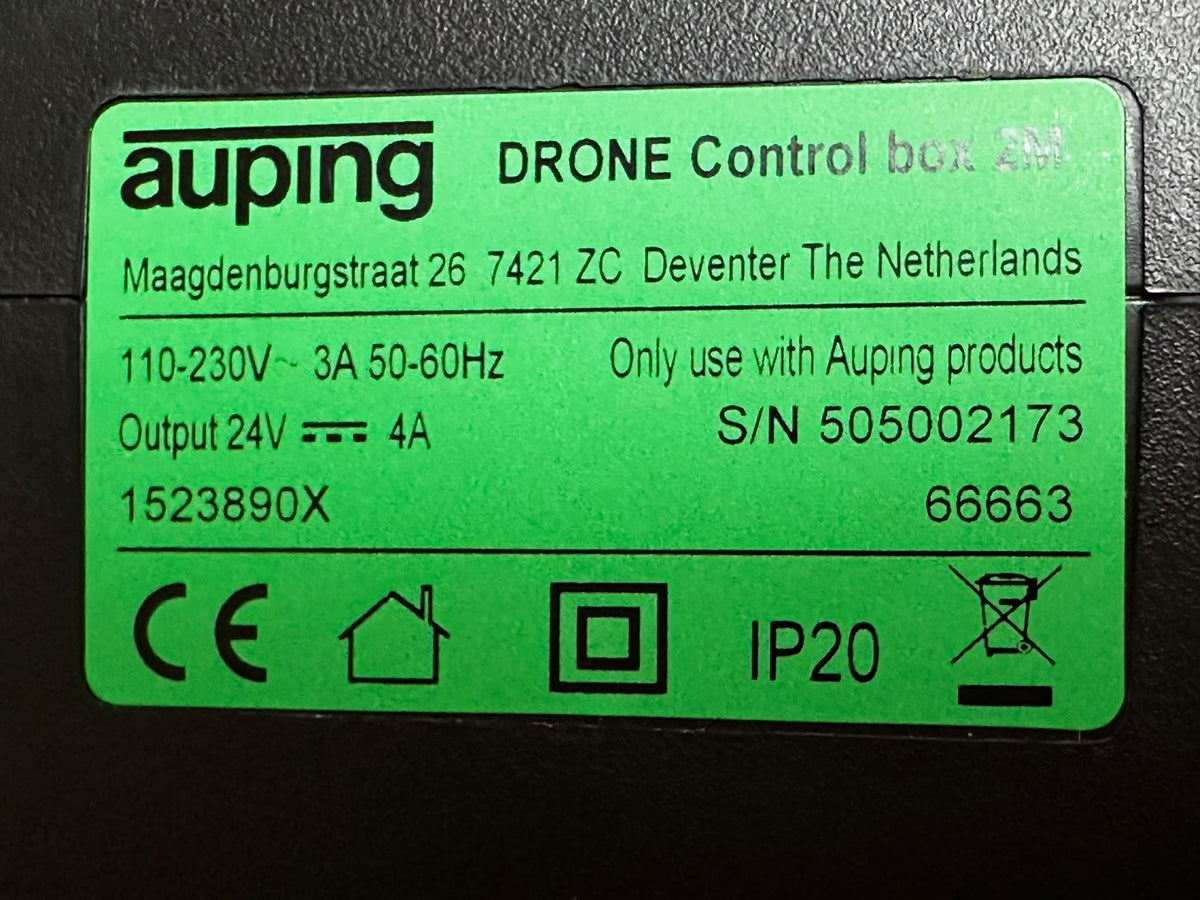 Auping Drone Control Box – 1M / 2M / 3M – besturing voor gekoppelde bedbodem