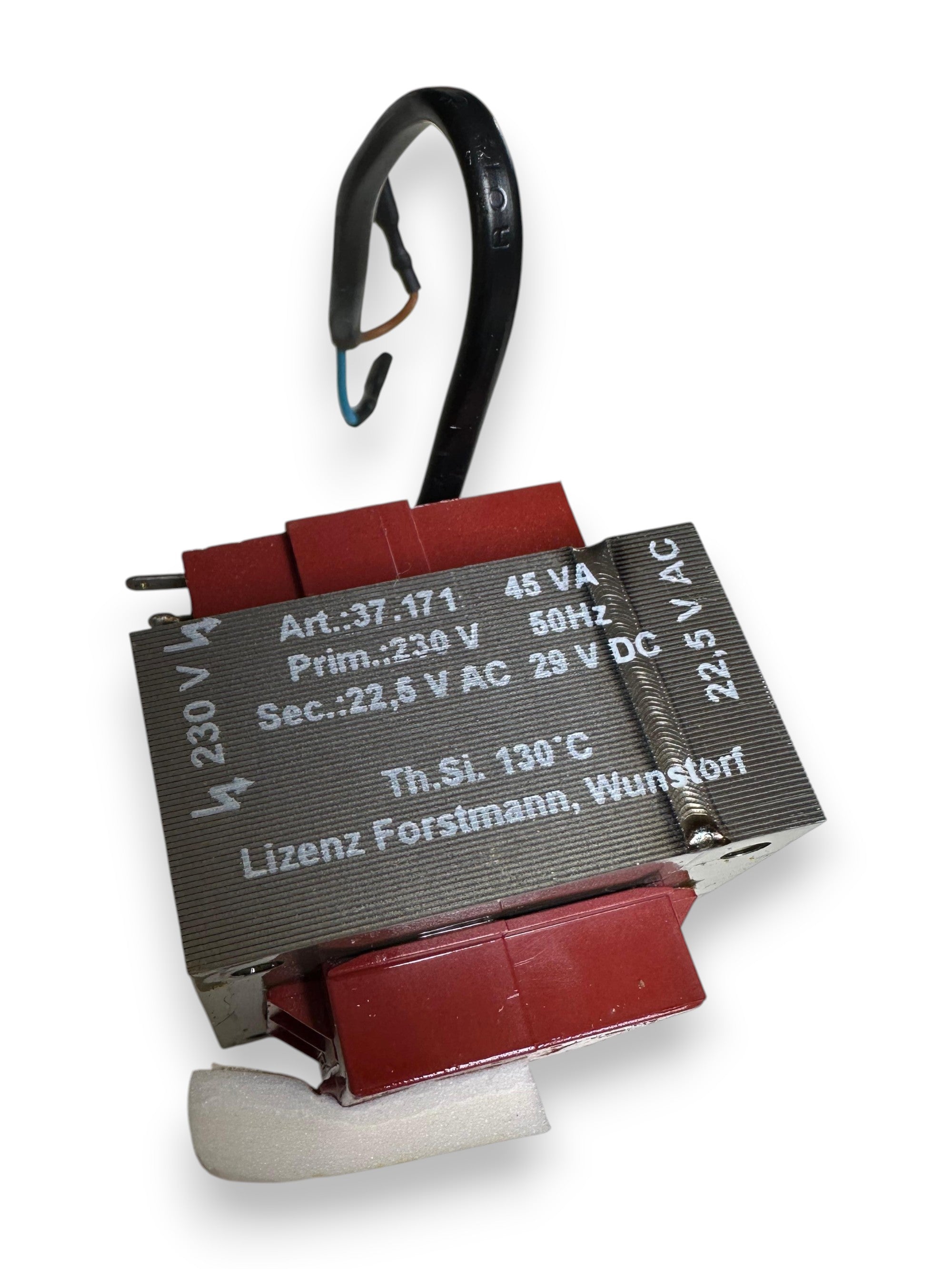 Dewert transformator 37.171 – 22,5V AC / 45VA – Duo / DuoMat
