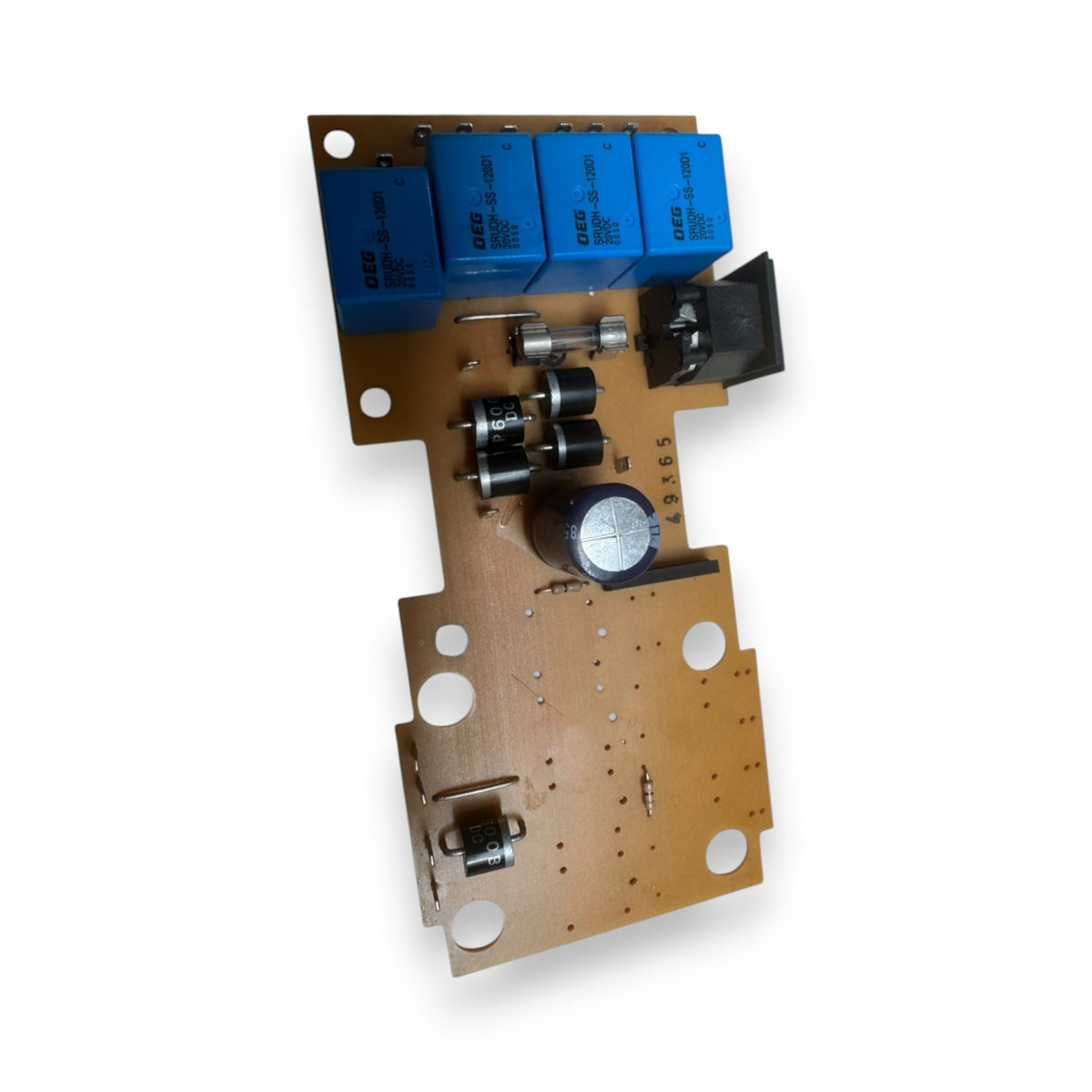 Dewert printplaat voor bedmotor – markering 49.365