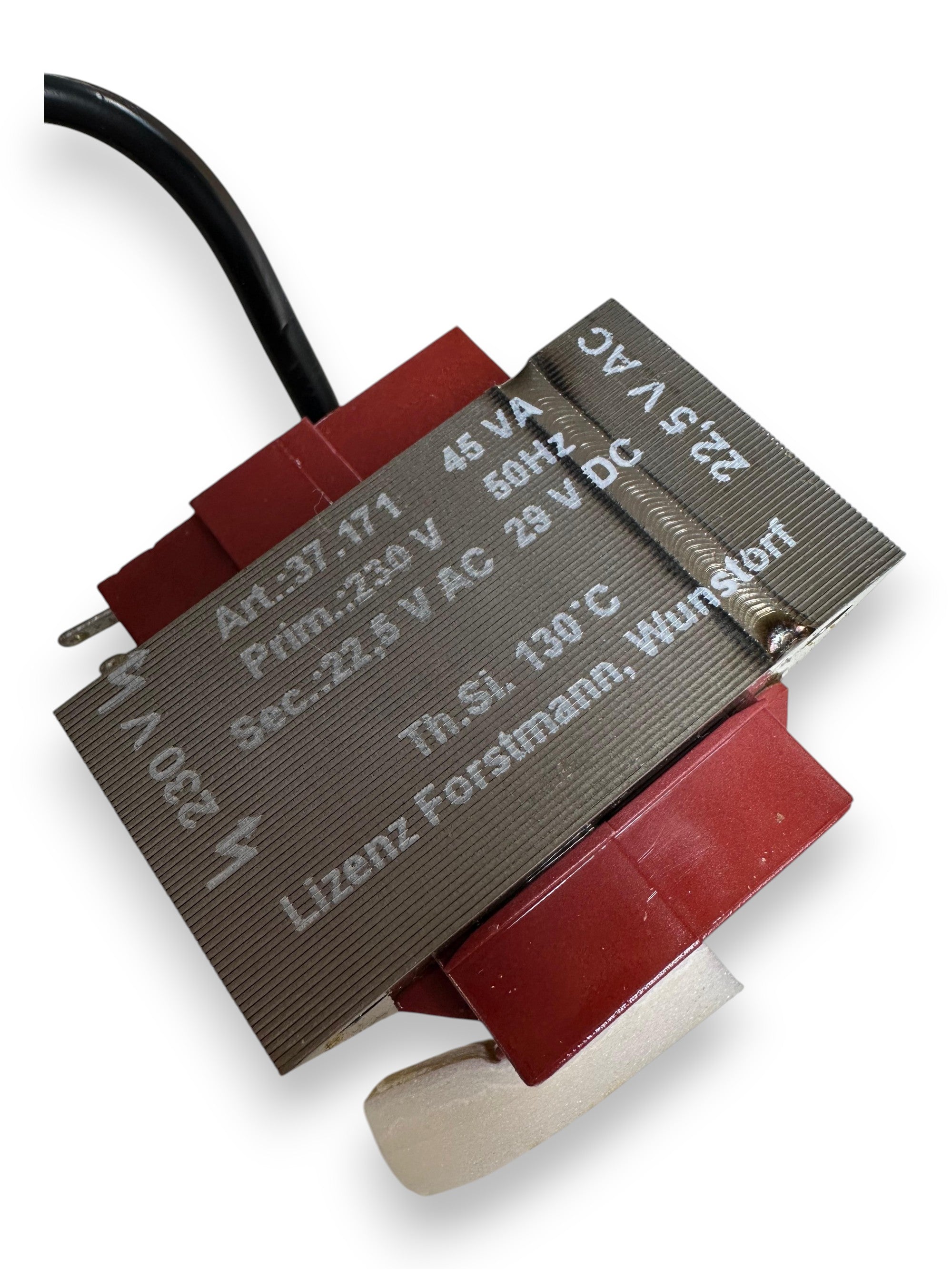 Dewert transformator 37.171 – 22,5V AC / 45VA – Duo / DuoMat