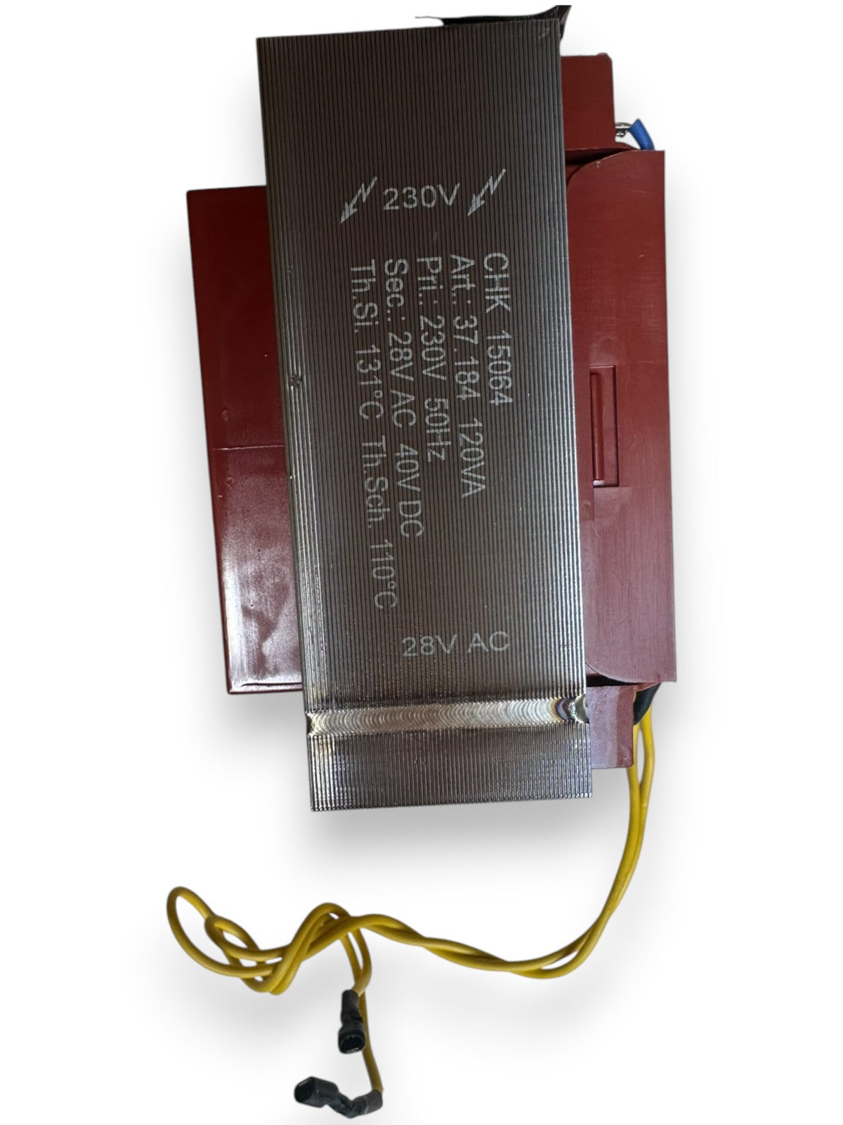 Dewert transformator 37.184 – 230 V – 120 VA – 28 V AC / 40 V DC