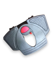 Dubbele lattenhouder met hardheidsverstelling – 35 × 8 mm – Ø12 mm pennen
