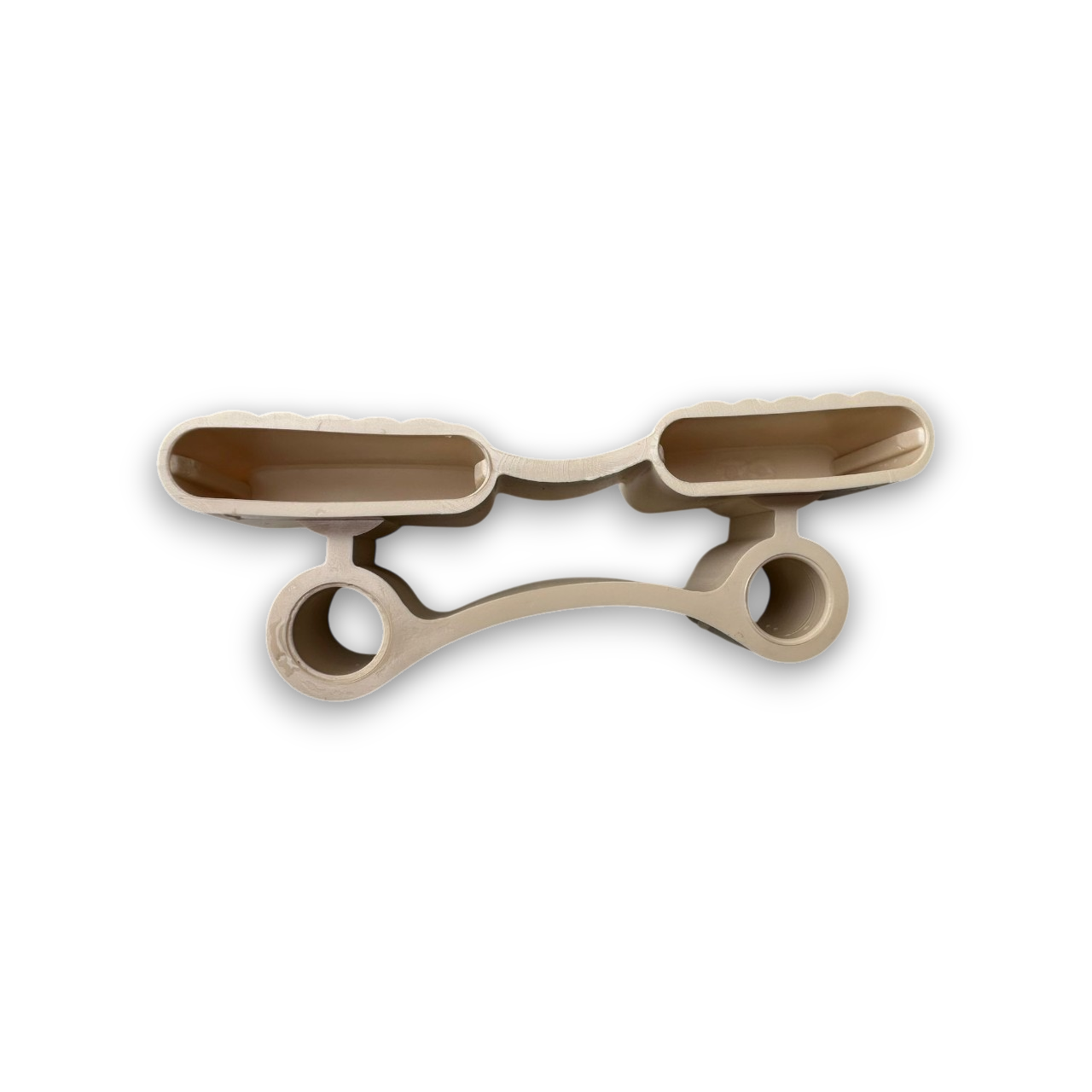 Dubbele lattenhouder voor montage op pennen – voor 35/37 x 8 mm latten