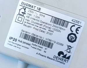 Duomat 1B 42561 motor