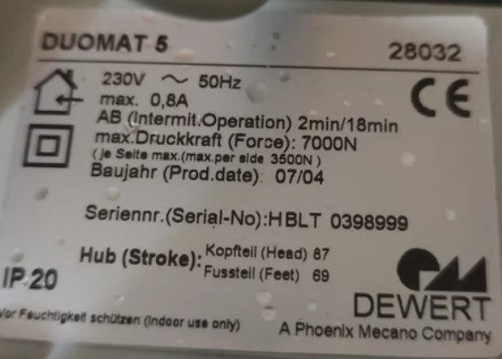 Duomat 5 motor