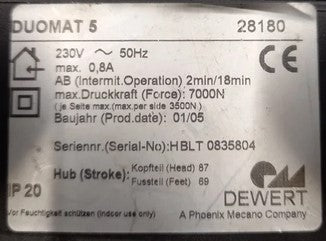 Duomat 5 motor