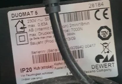 Duomat 5 motor