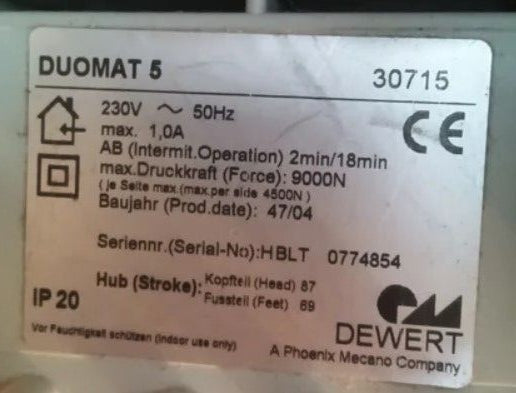 Duomat 5 motor