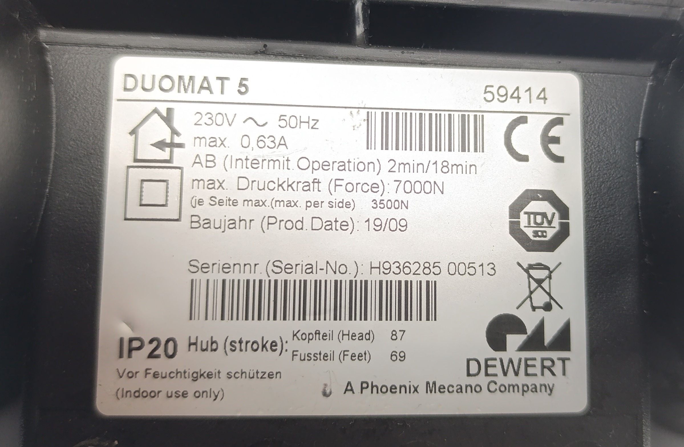 Duomat 5 motor
