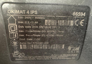 OKIN OKIMAT 4 IPS 86594 – draadloze dubbele bedmotor | 2 × 6000 N | 74/69 mm