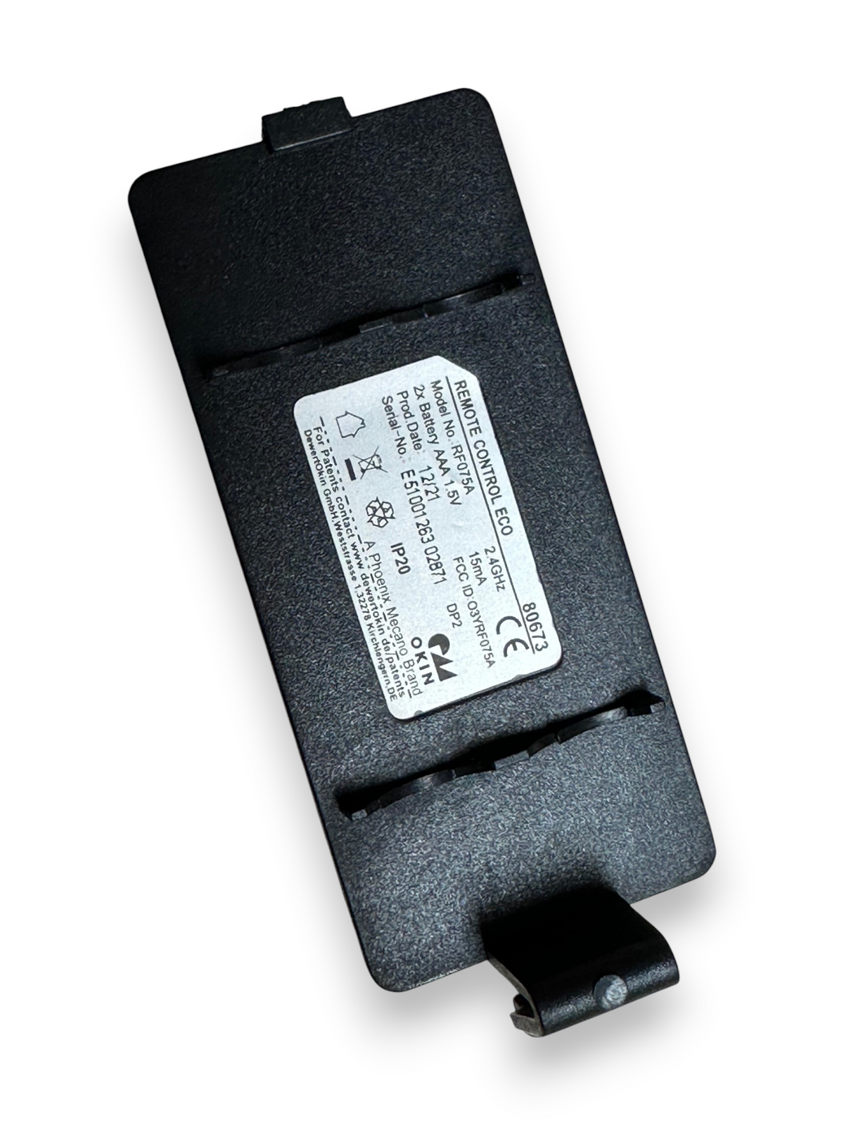 OKIN RF ECO afstandsbediening 80673 – RF075A