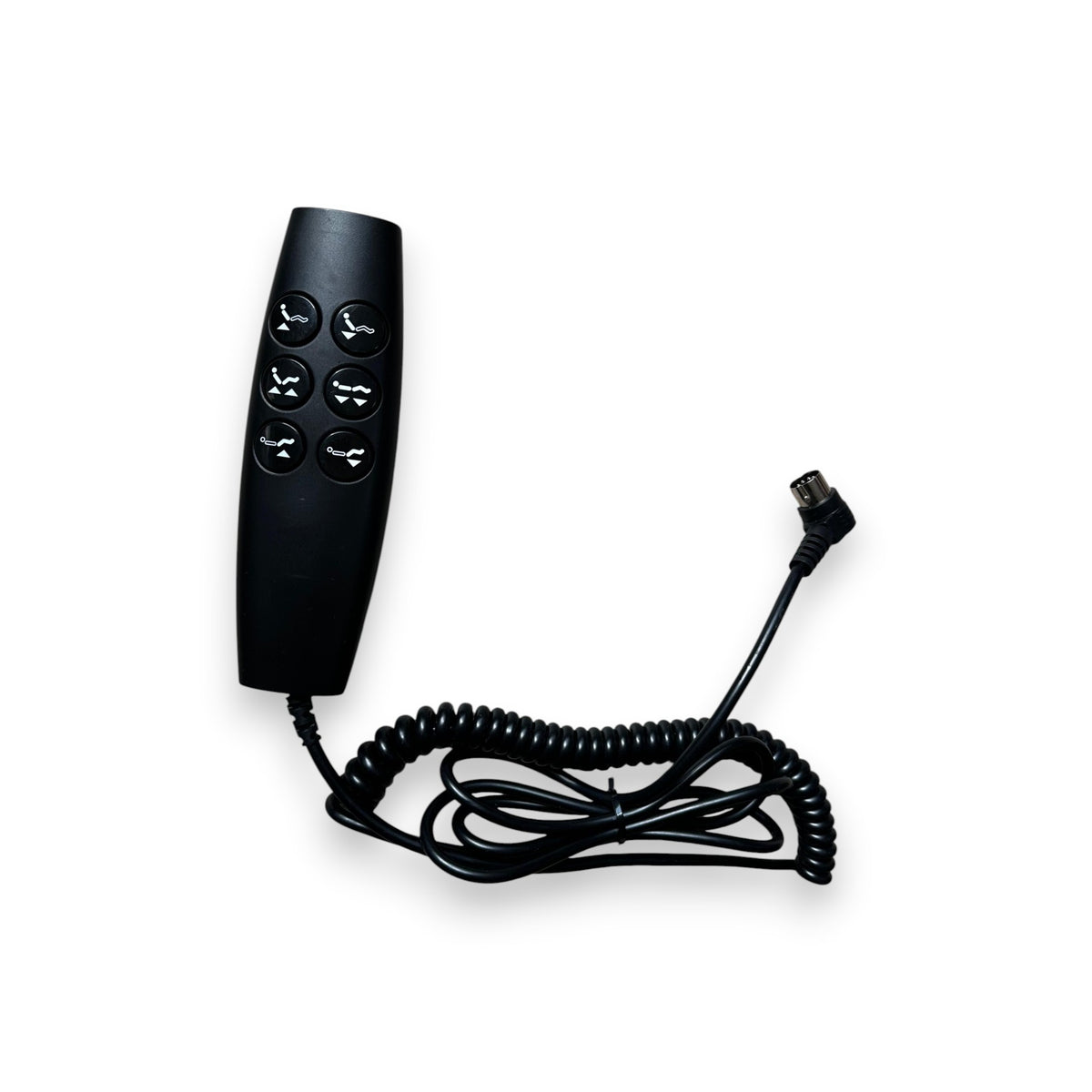 Vibradorm 6-knops afstandsbediening met kabel voor elektrisch verstelbaar bed