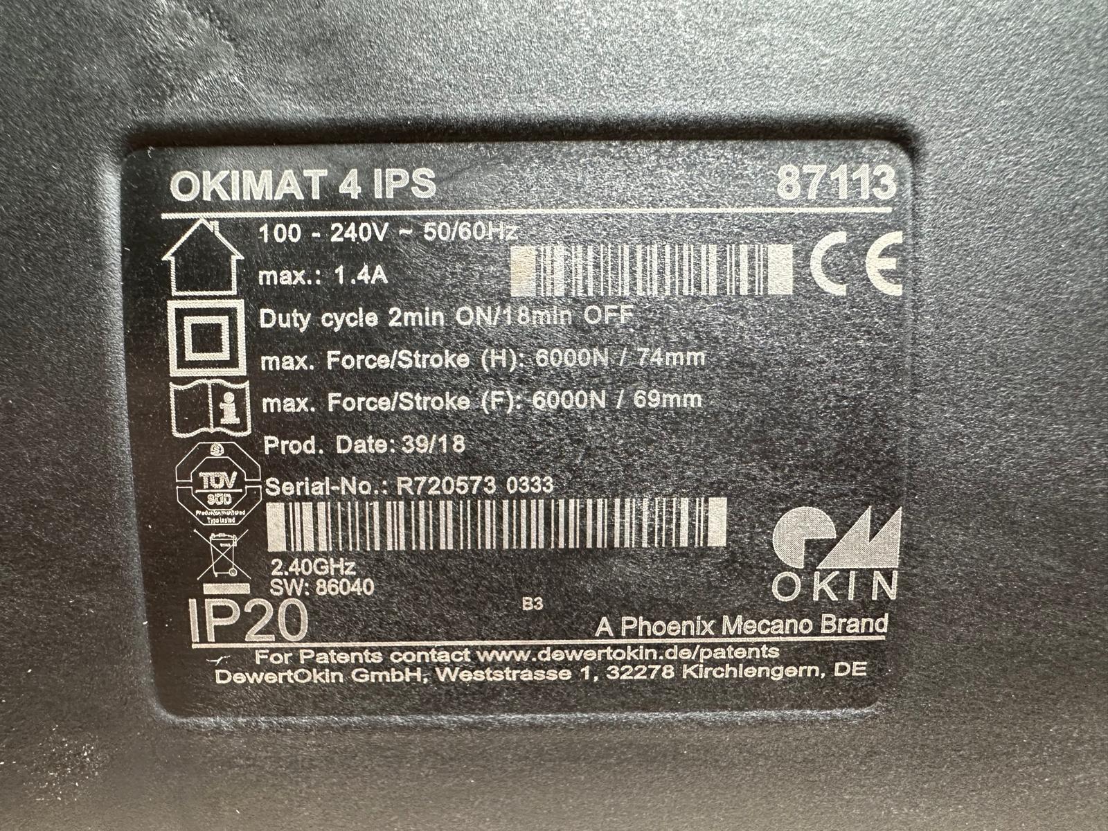 Okimat 4 IPS 87113