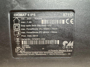 OKIN OKIMAT 4 IPS 87113 – draadloze dubbele bedmotor | 2 × 6000 N | 74/69 mm